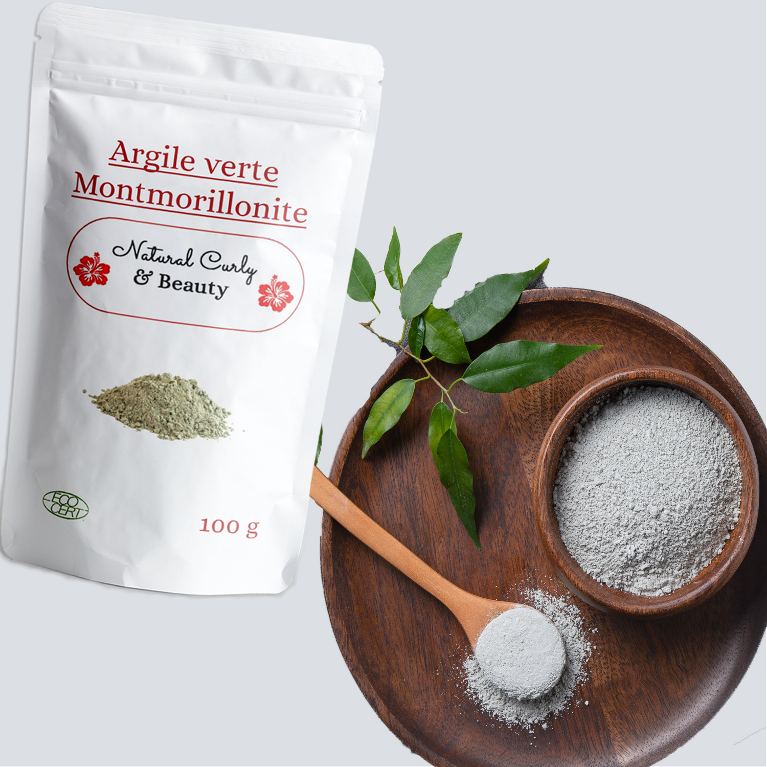 Argile verte montmorillonite